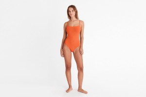 Eres Aquarelle Tank 24e One piece Dame Orange | 35712EIYM