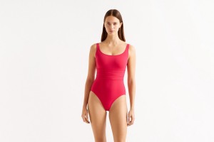 Eres Asia Tank Grenadine 23e One piece Dame Rød | 30951WUBO