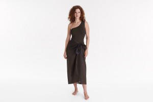 Eres Cabine Sarong Dame Olivengrøn | 13745GDVU