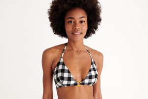 Eres Culture Small Triangle 23h Bikini Top Dame Sort | 40635MQGK