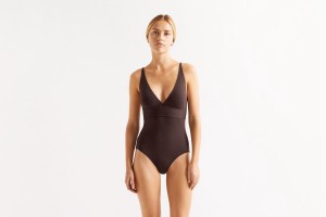 Eres Larcin Triangle 23e One piece Dame Brune | 27643LOMN