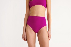 Eres Patine High-waisted 23h Bikini Underdele Dame Lyserød | 15693PIDM