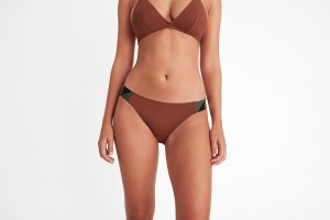 Eres Poesie Classic Medina Bikini Underdele Dame Brune | 17980MJYH