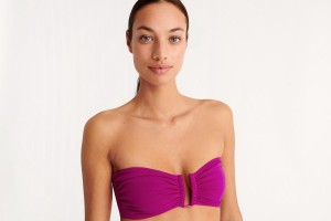 Eres Show Bandeau 23h Bikini Top Dame Lyserød | 62347VTSO