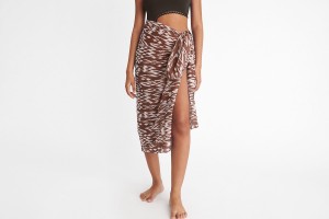 Eres Weather Sarong Dame Kaffe | 43896PEDC