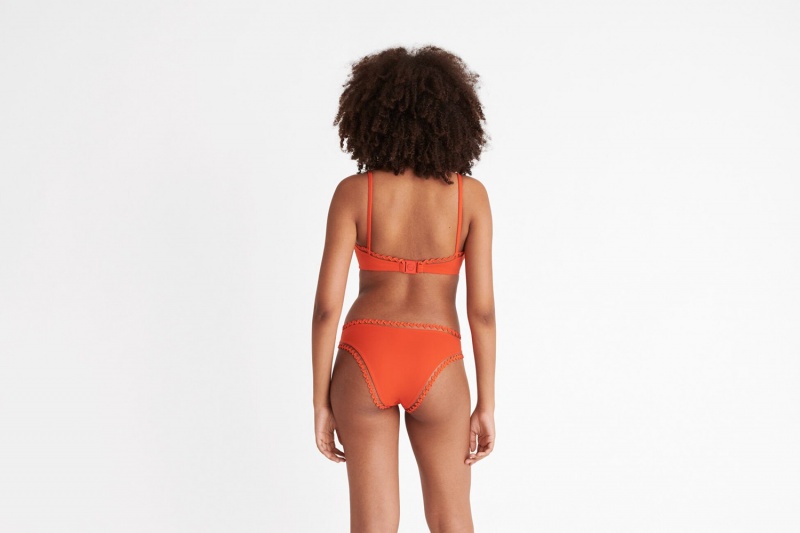 Eres Boogie Thin 24e Bikini Underdele Dame Orange | 86297CORG