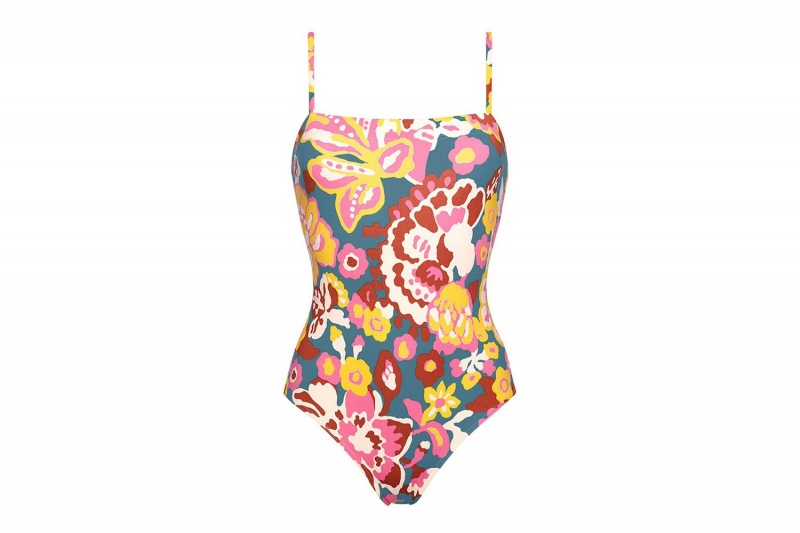 Eres Cajou Tank Imprime Flower Power One piece Dame Blomster | 57420ZIOP