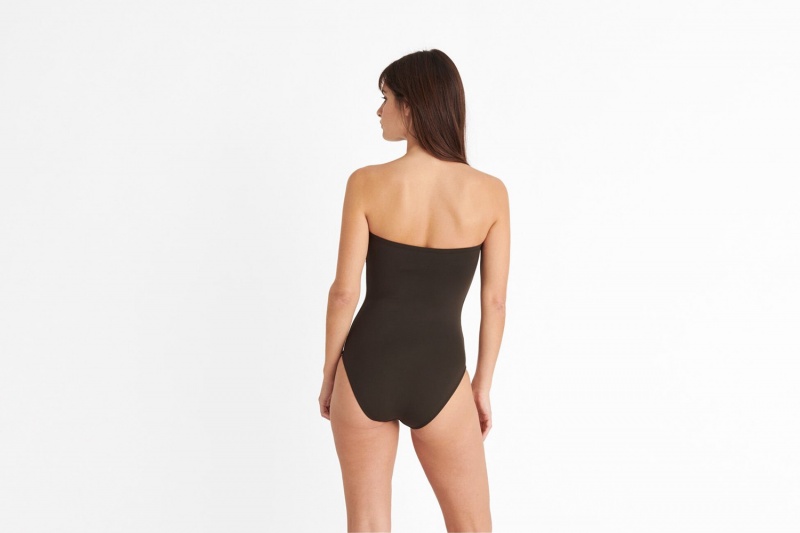 Eres Cassiopée Bustier One piece Dame Olivengrøn | 78569GWKC