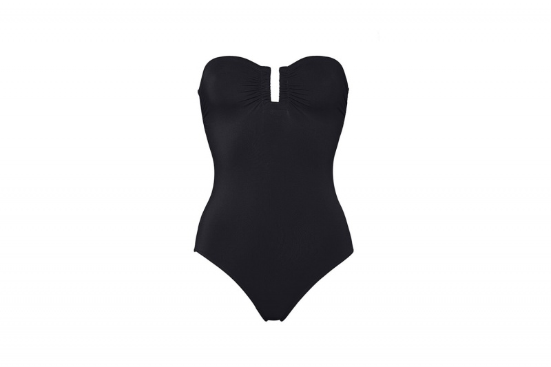 Eres Cassiopée Bustier One piece Dame Sort | 79513ROEQ