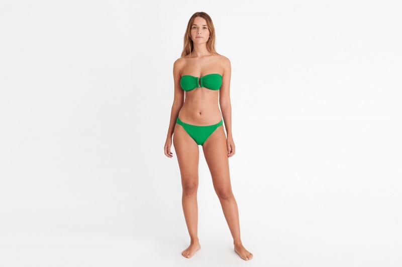 Eres Cavale Thin Fou Bikini Underdele Dame Grøn | 48256FGMB