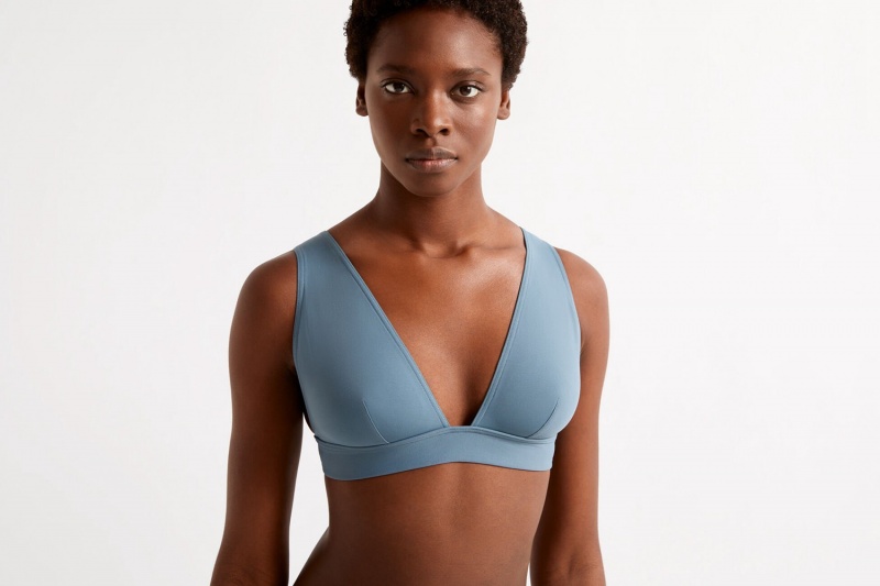 Eres Chrome Full-cup Triangle Requin Bleu 23e Bikini Top Dame Lyseblå | 58610AVUS