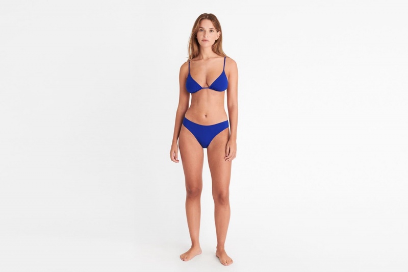 Eres Coulisses High-waisted Bikini Underdele Dame Indigo | 09281CNBO