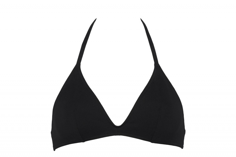 Eres Cubisme Small Triangle Bikini Top Dame Sort | 43890RQLE