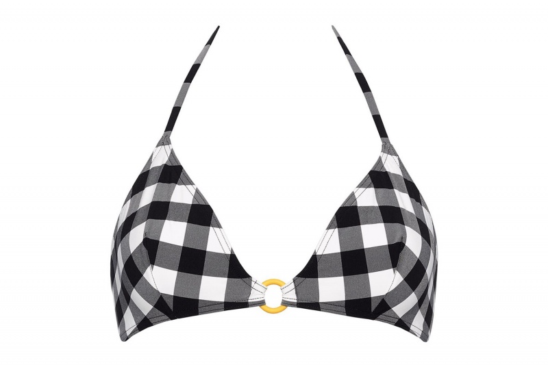 Eres Culture Small Triangle 23h Bikini Top Dame Sort | 40635MQGK