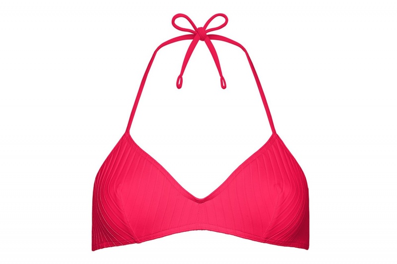 Eres Curacao Small Triangle Grenadine 23e Bikini Top Dame Rød | 26308INKW