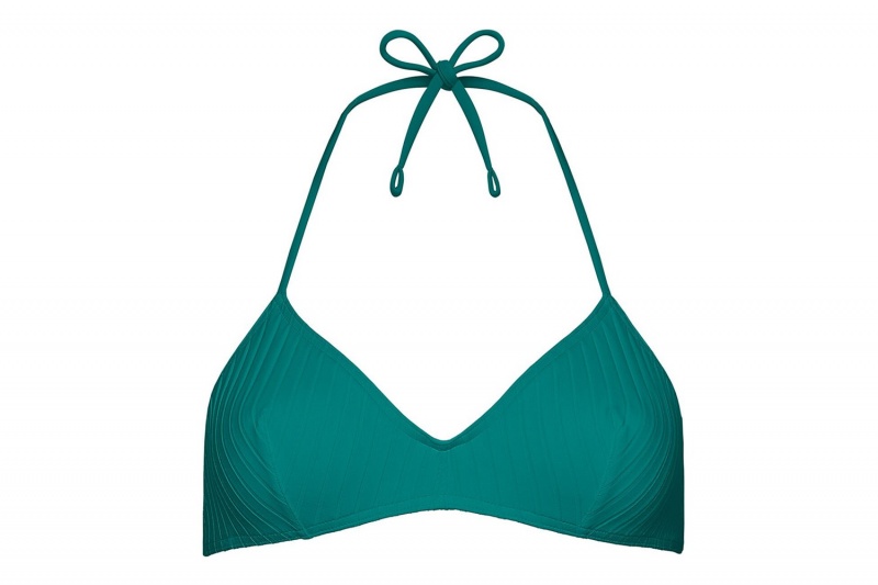 Eres Curacao Small Triangle Jungle 23e Bikini Top Dame Grøn | 17608CKJM