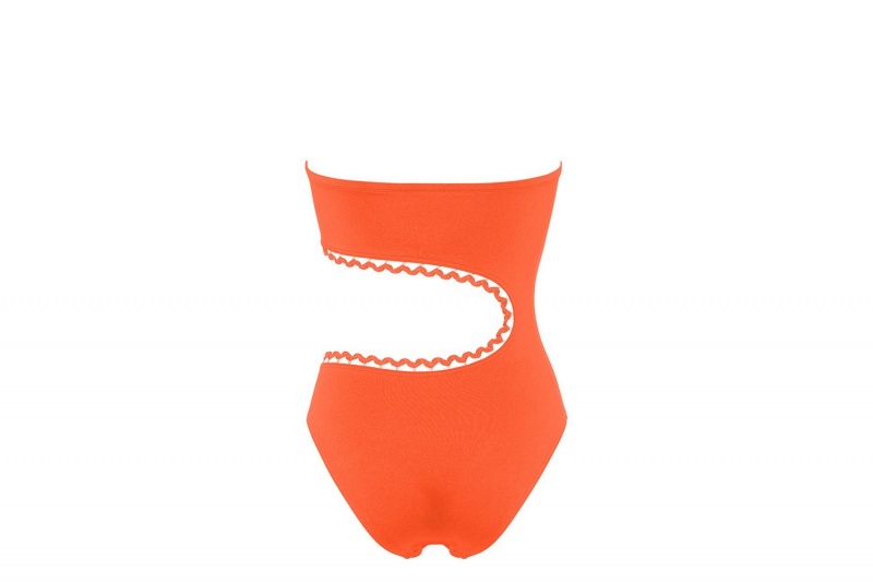 Eres Dancing Bustier 24e One piece Dame Orange | 75340QBWS