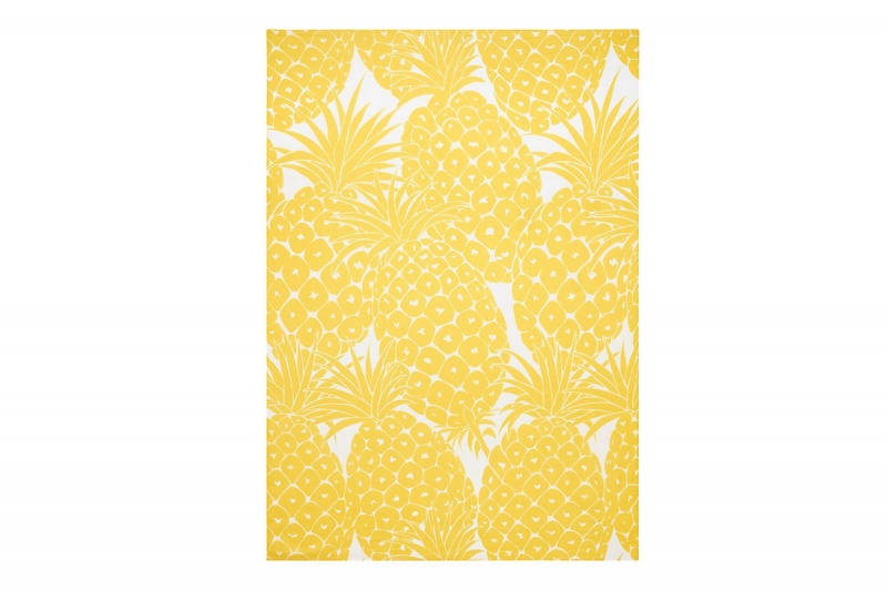 Eres Daniela Ananas Imprime Ananas Sarong Dame Gul | 46129WPQC