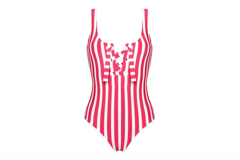 Eres Destino Tank Grenadine 23e One piece Dame Hvide Lyserød | 68521WUFH