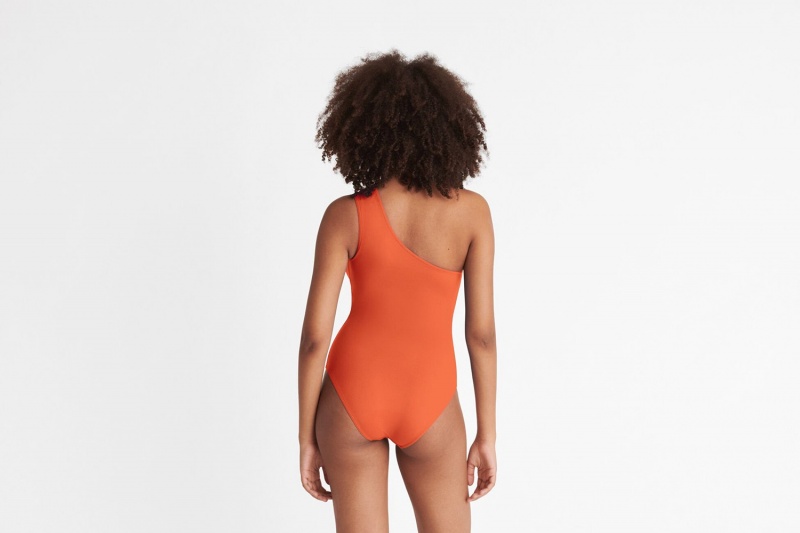 Eres Effigie One-shoulder 24e One piece Dame Orange | 16079XWDL