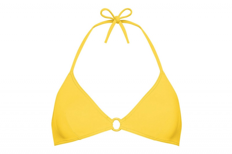 Eres Elena Small Triangle 23e Bikini Top Dame Gul | 26743NJUA