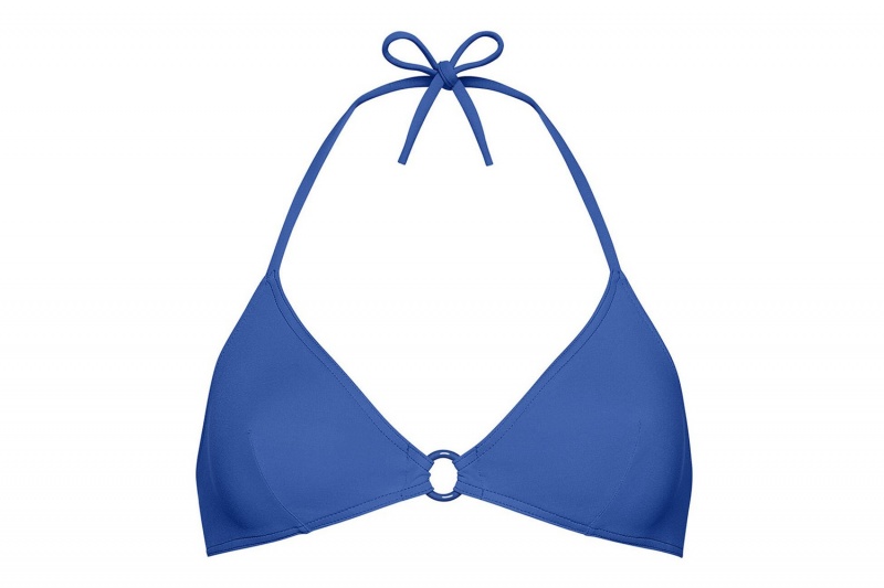 Eres Elena Small Triangle Bikini Top Dame Blå | 78304PVWC