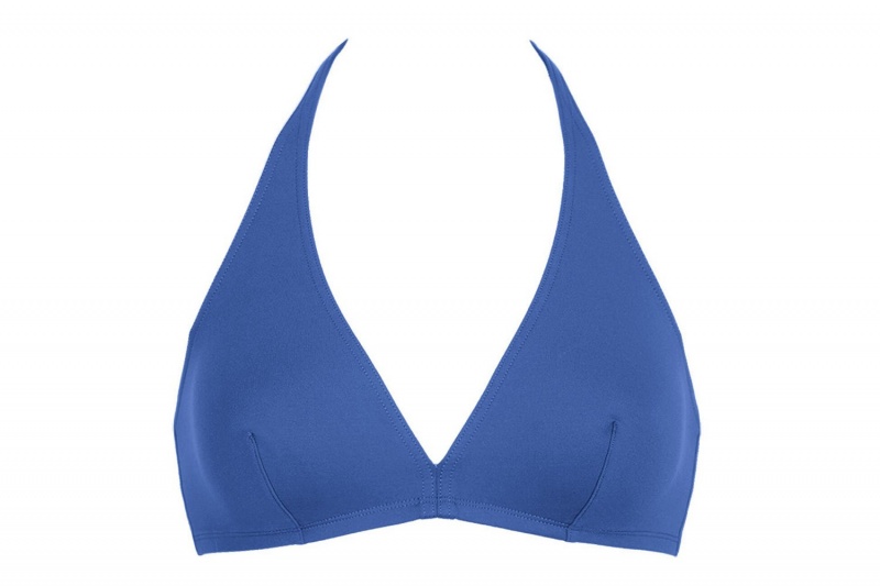 Eres Gang Full-cup Triangle Bikini Top Dame Blå | 95374ITBK