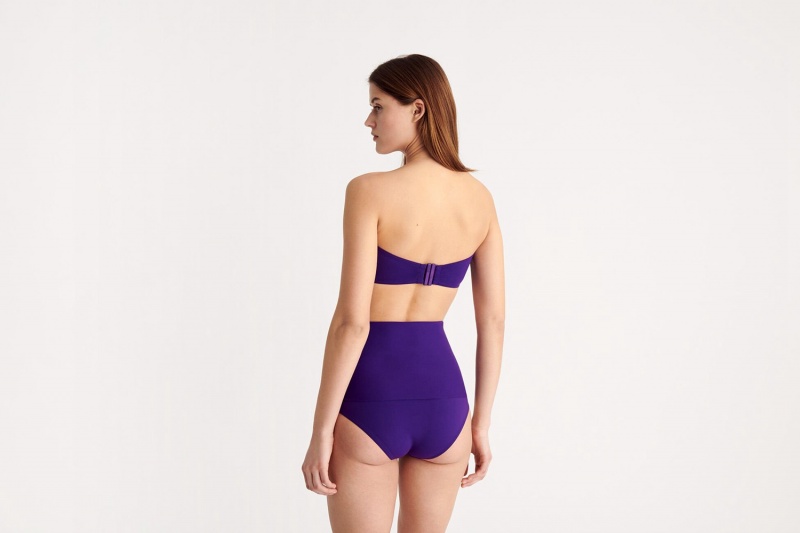 Eres Gredin High-waisted Bikini Underdele Dame Lilla | 57841TAJN