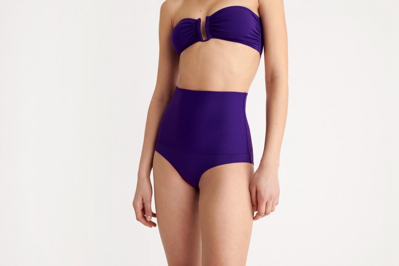 Eres Gredin High-waisted Bikini Underdele Dame Lilla | 57841TAJN