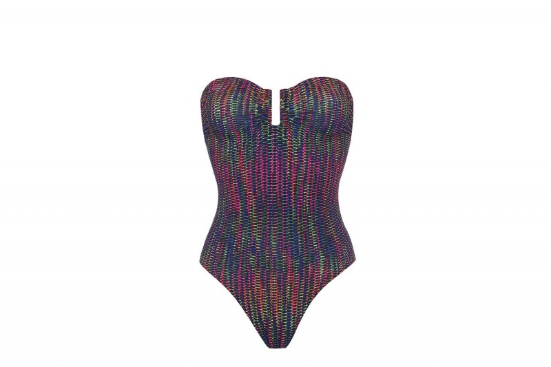 Eres Halo Bustier Imprime Cameleon One piece Dame Flerfarvede | 19524XBQY