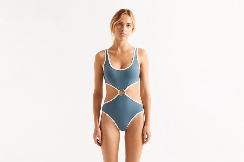 Eres Isabel Trikini Requin Bleu 23e One piece Dame Lyseblå | 64739AMWQ