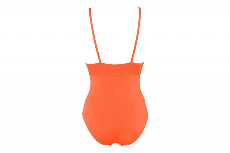 Eres Larcin Triangle 24e One piece Dame Orange | 70819DYJW