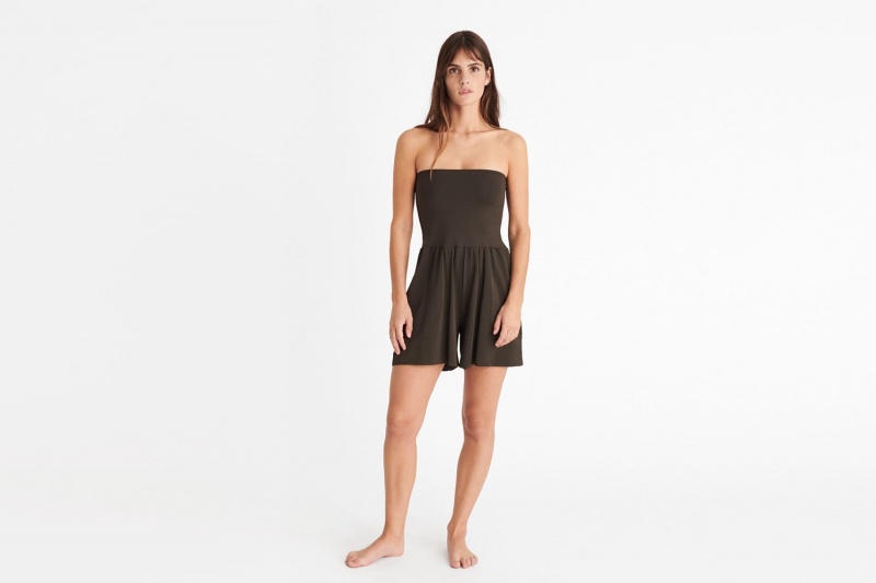 Eres Lucia Shorts Dame Olivengrøn | 06417KEPG