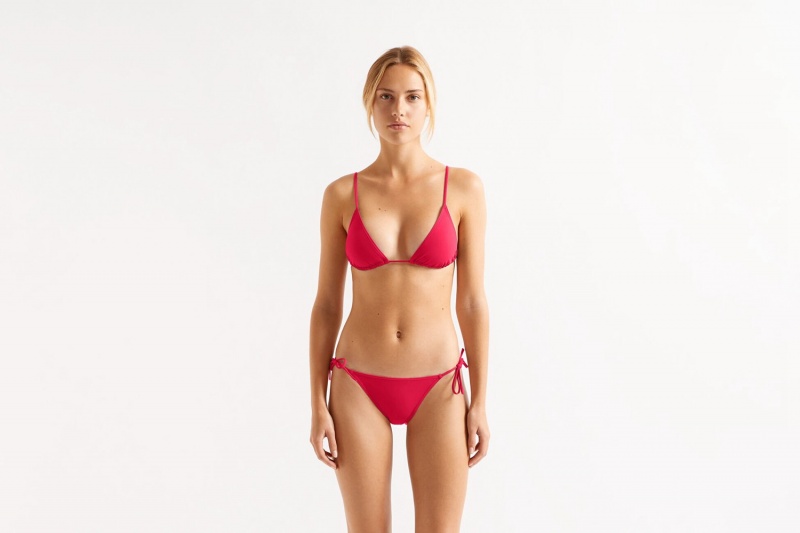 Eres Malou Thin Grenadine 23e Bikini Underdele Dame Rød | 36510ZRYM