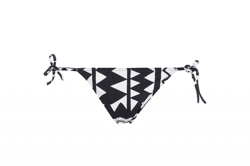 Eres Mirage Thin Bikini Underdele Dame Sort Hvide | 36294FRZO