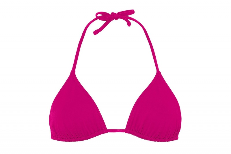 Eres Mouna Small Triangle 23h Bikini Top Dame Lyserød | 80945VZAI