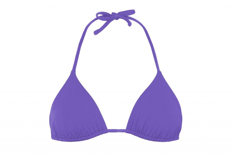 Eres Mouna Small Triangle Bikini Top Dame Lilla | 13029IMZF