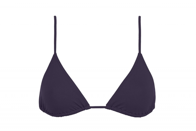 Eres Mouna Small Triangle Bikini Top Dame Mørkeblå | 96503MYFS