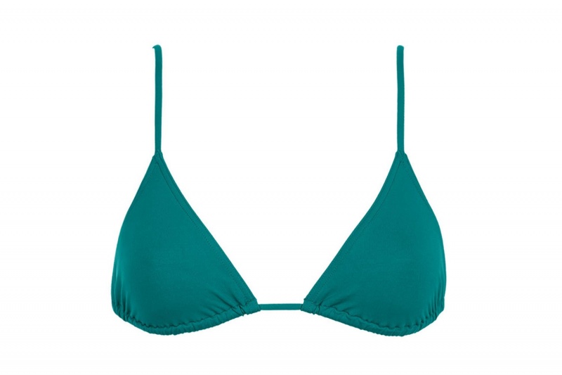 Eres Mouna Small Triangle Jungle 23e Bikini Top Dame Grøn | 35960TLAY