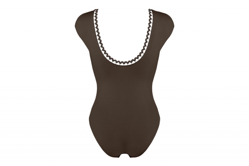 Eres Party Sophisticated One piece Dame Olivengrøn | 93042BXSA