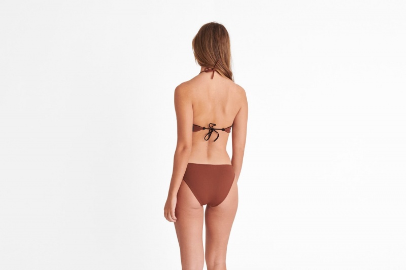 Eres Poesie Classic Medina Bikini Underdele Dame Brune | 17980MJYH