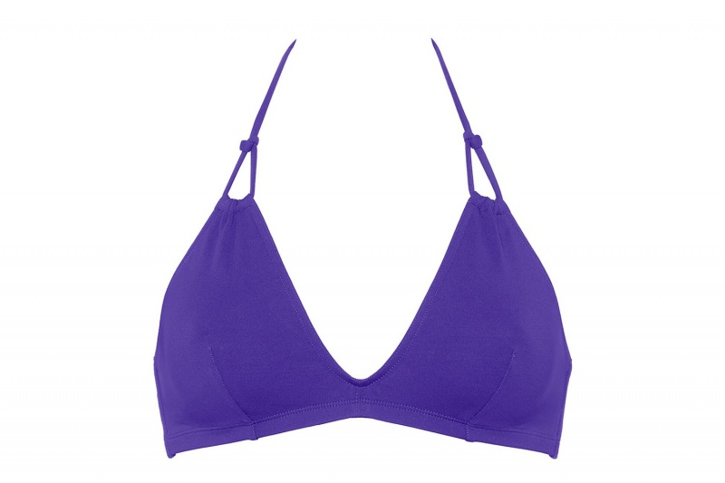 Eres Remix Full-cup Triangle Bikini Top Dame Lilla | 31250QKHZ