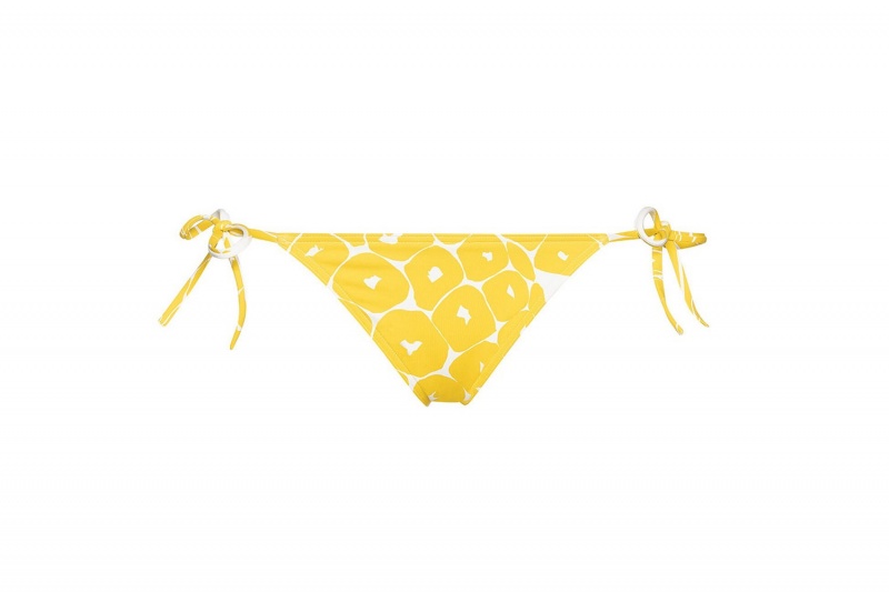 Eres Régal Thin Imprime Ananas Bikini Underdele Dame Gul | 04832FURC