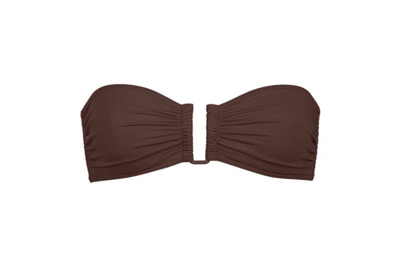 Eres Show Bandeau 23e Bikini Top Dame Brune | 80427SWTE