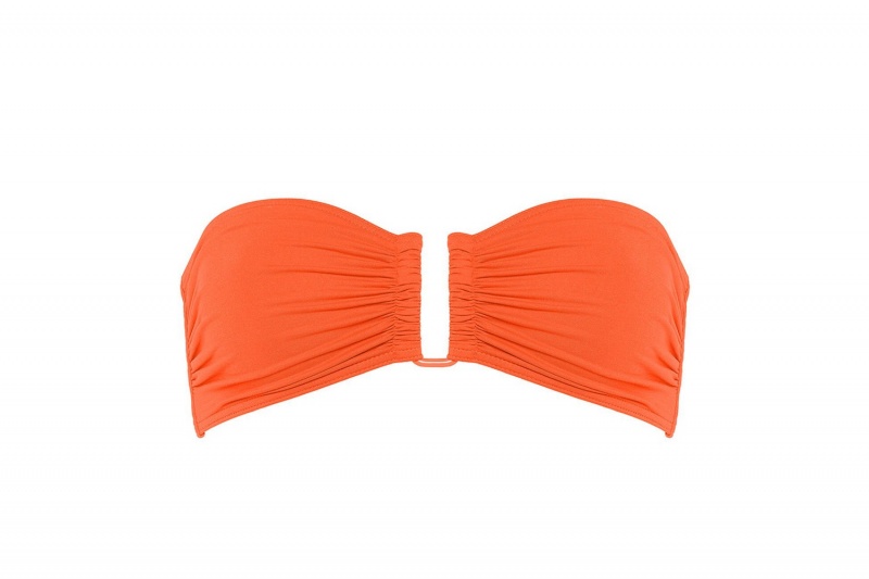 Eres Show Bandeau 24e Bikini Top Dame Orange | 48275FRSK