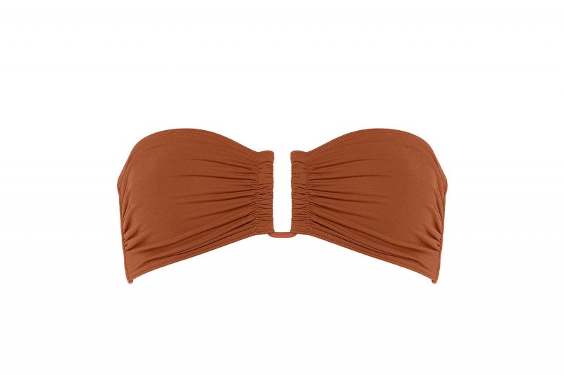 Eres Show Bandeau Bikini Top Dame Brune | 18235GZBC