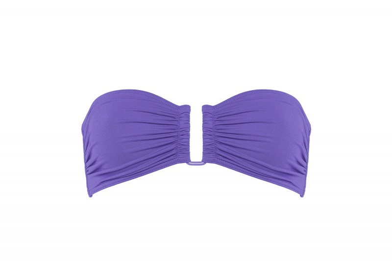 Eres Show Bandeau Bikini Top Dame Lilla | 23795OGEA