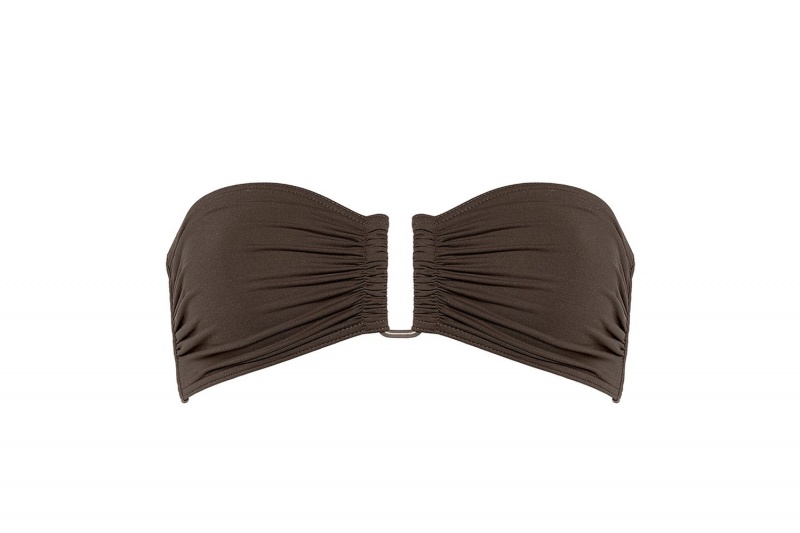 Eres Show Bandeau Bikini Top Dame Olivengrøn | 58304LEZO