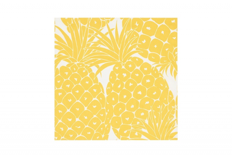 Eres Soleil Ananas Imprime Ananas Tørklæde Dame Gul | 63987NGVA