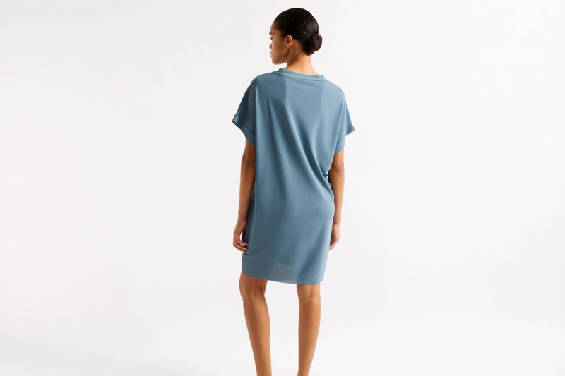 Eres Tali Kort-tunic Requin Bleu 23e Sarong Dame Lavendel | 24068ZEUY